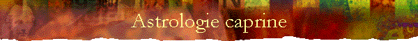 Astrologie caprine